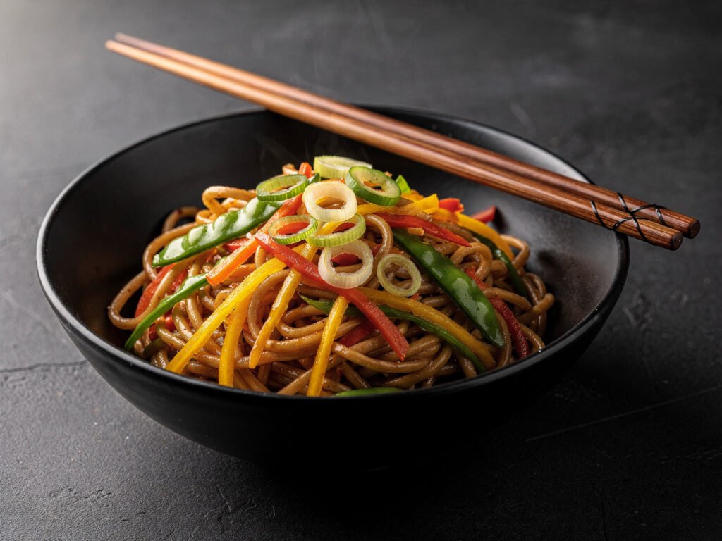 Vegetable hakka noodles (illustrative)